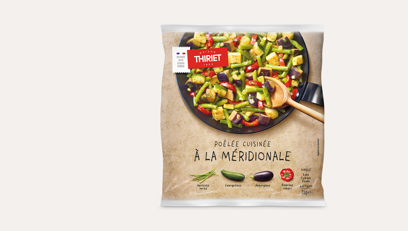 Poêlée cuisinée à la méridionale