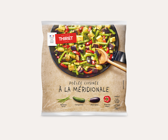 Poêlée cuisinée à la méridionale