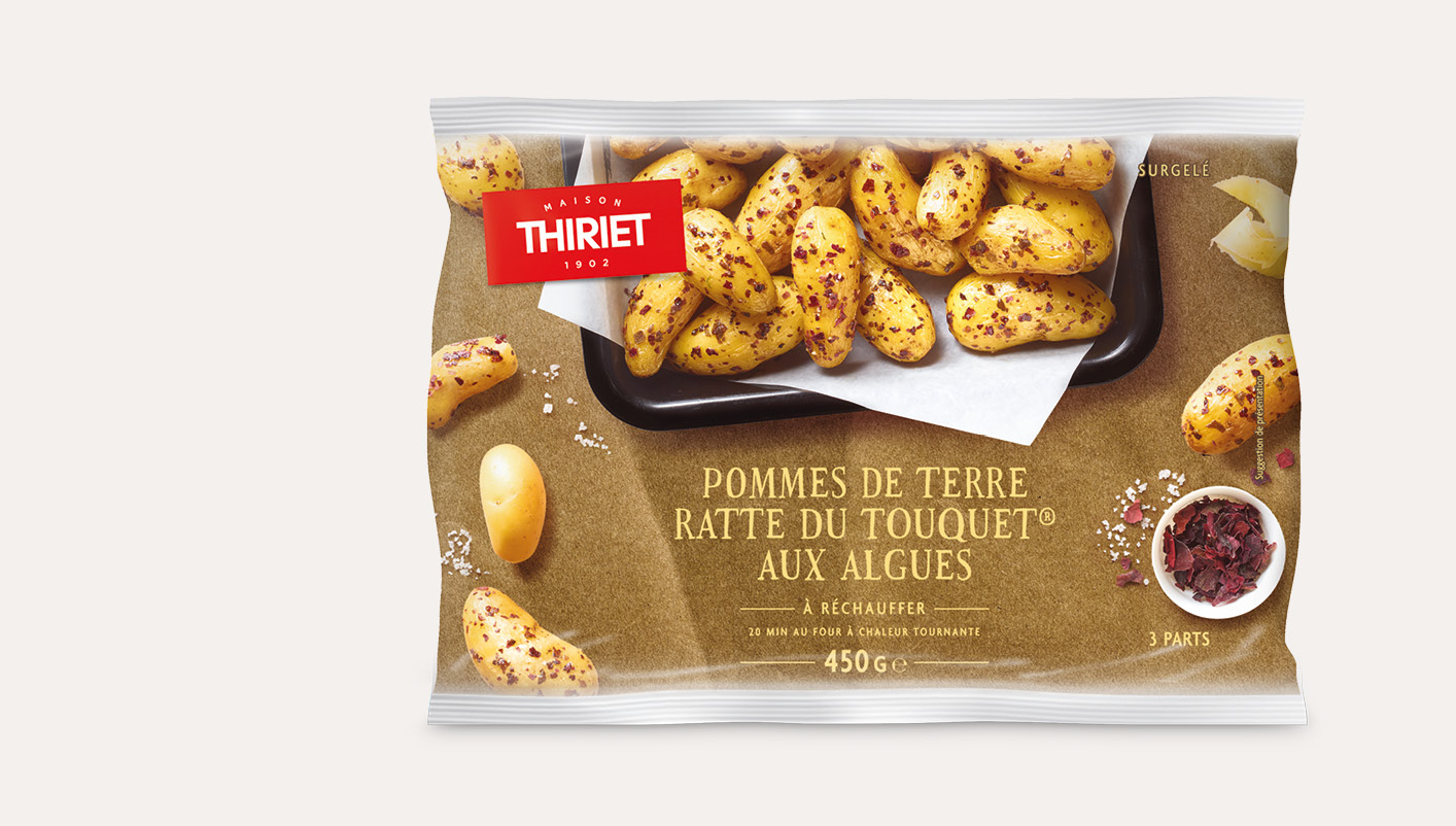 Pommes de terre Ratte du Touquet® aux algues