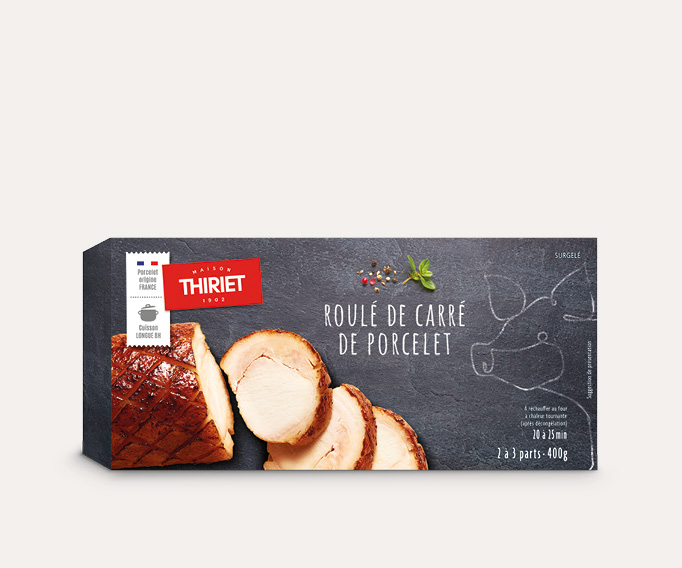 Roulé de carré de porcelet