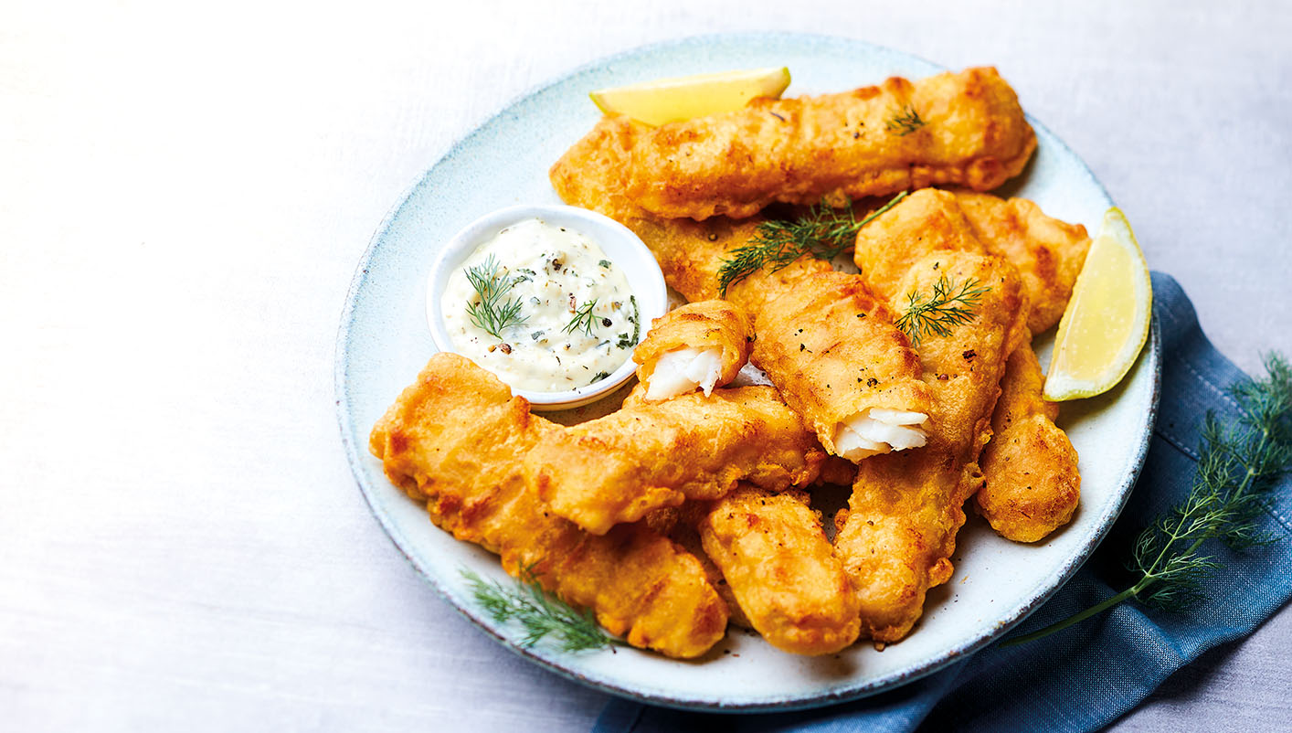Aiguillette de colin d'Alaska façon Fish and Chips