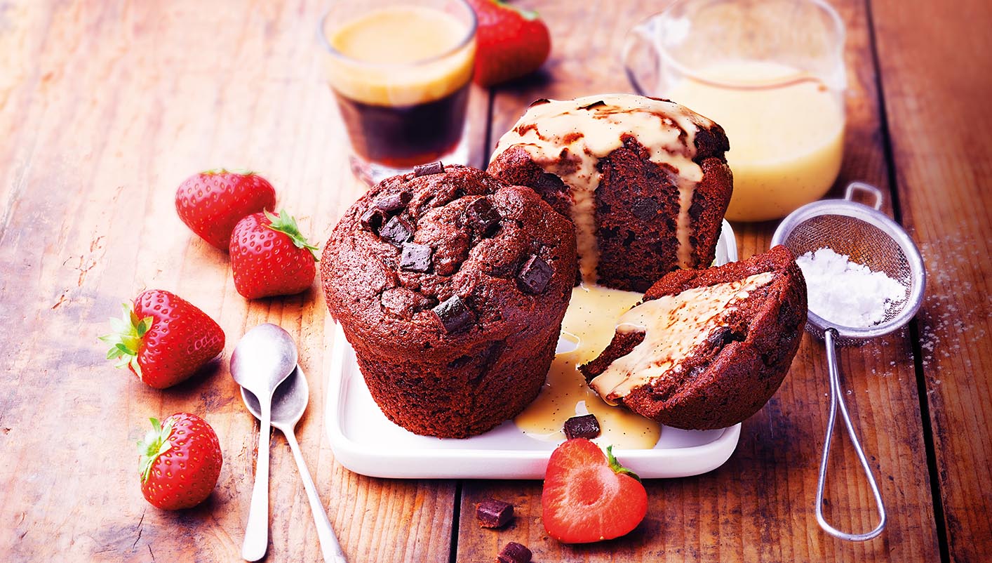 2 Muffins tout chocolat