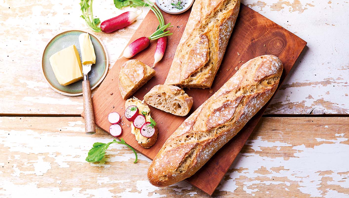 2 Demi-baguettes de campagne