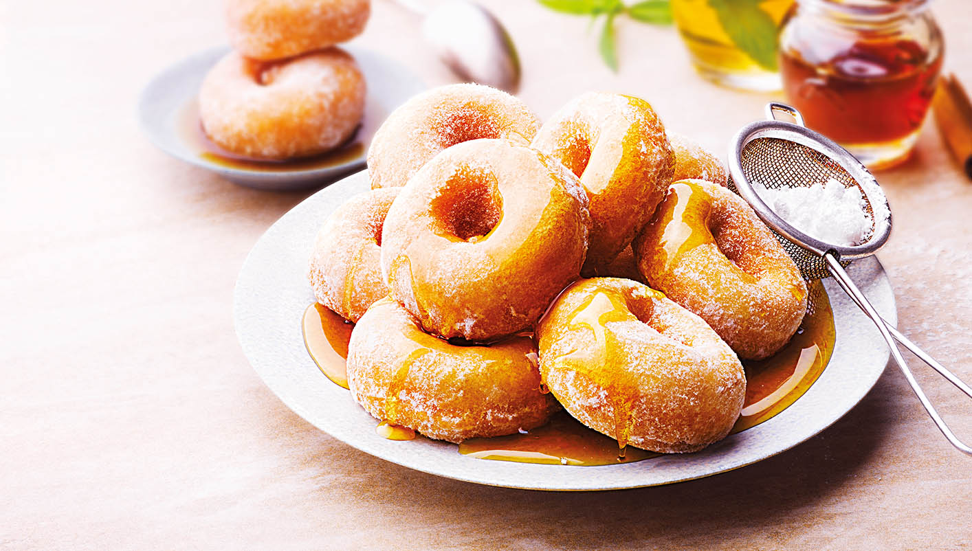 18 Mini donuts