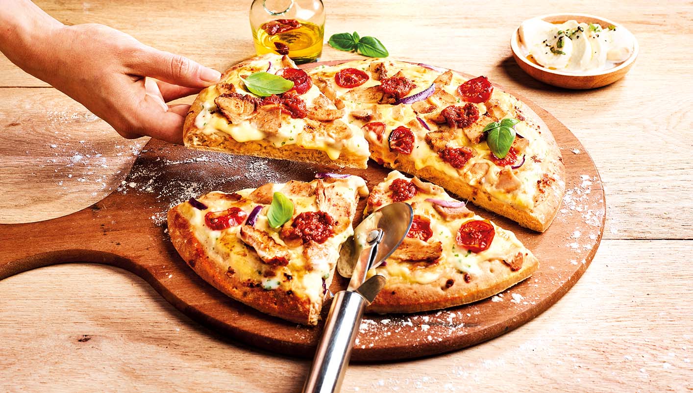 Pizza pâte épaisse Shéhérazade™ - Poulet Kebab