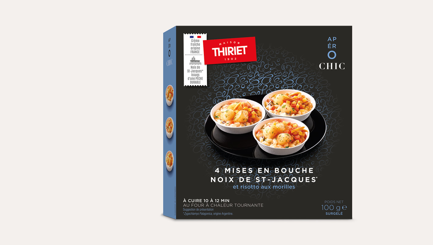 4 Mises en bouche à la noix de St-Jacques*