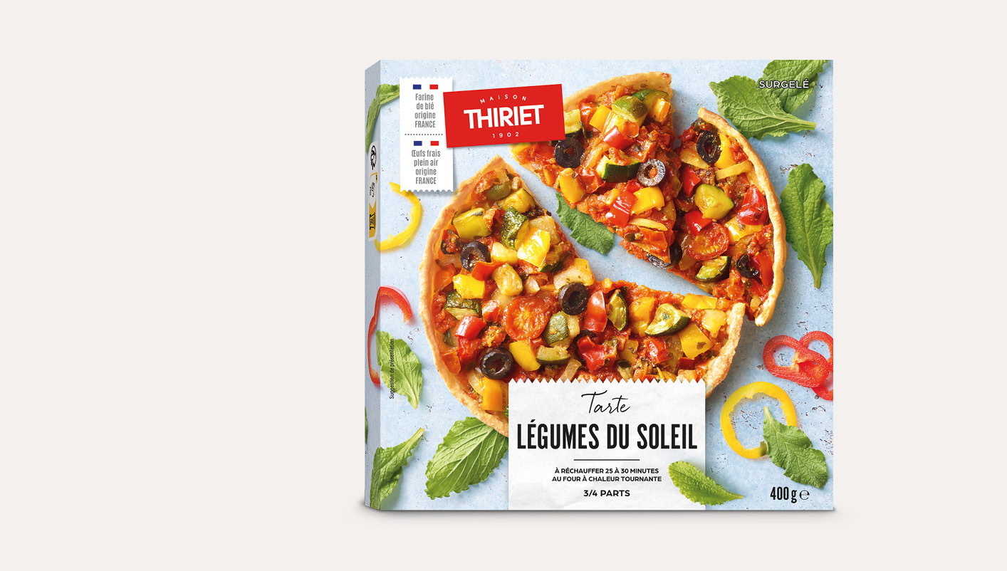 Tarte aux légumes du soleil
