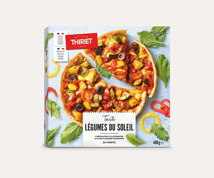 Tarte aux légumes du soleil