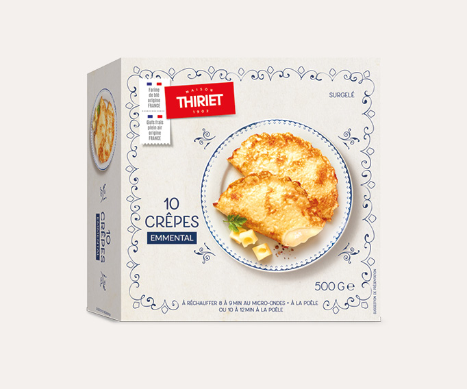 10 Crêpes à l'emmental La 2ème à -20%