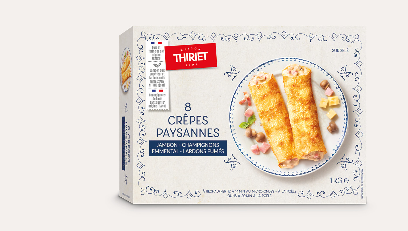 8 crêpes paysannes