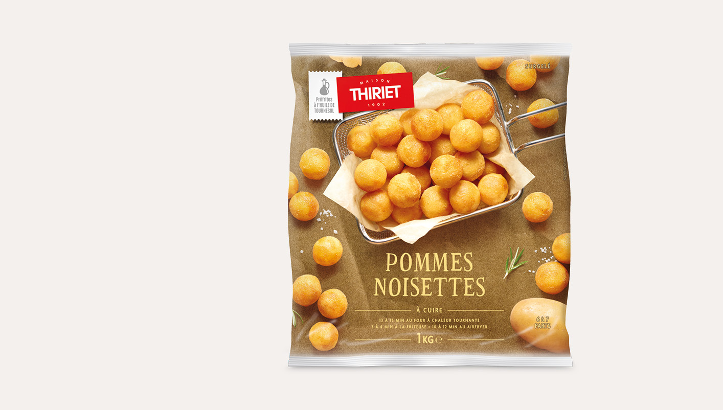 Pommes noisettes