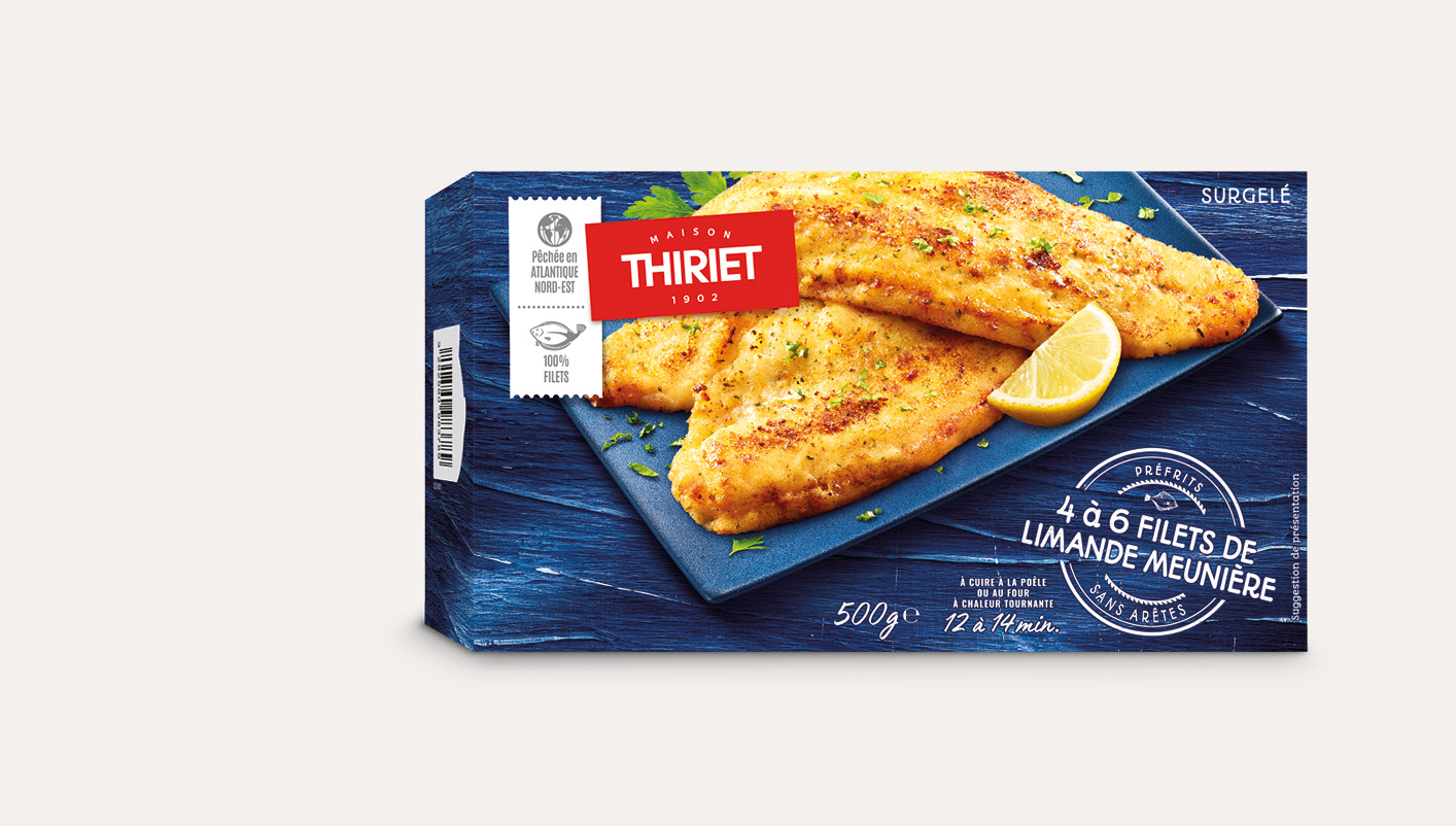 Filets de limande meunière citron/persil