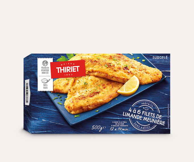 Filets de limande meunière citron/persil