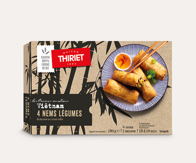 4 Nems légumes La 2ème à -30%