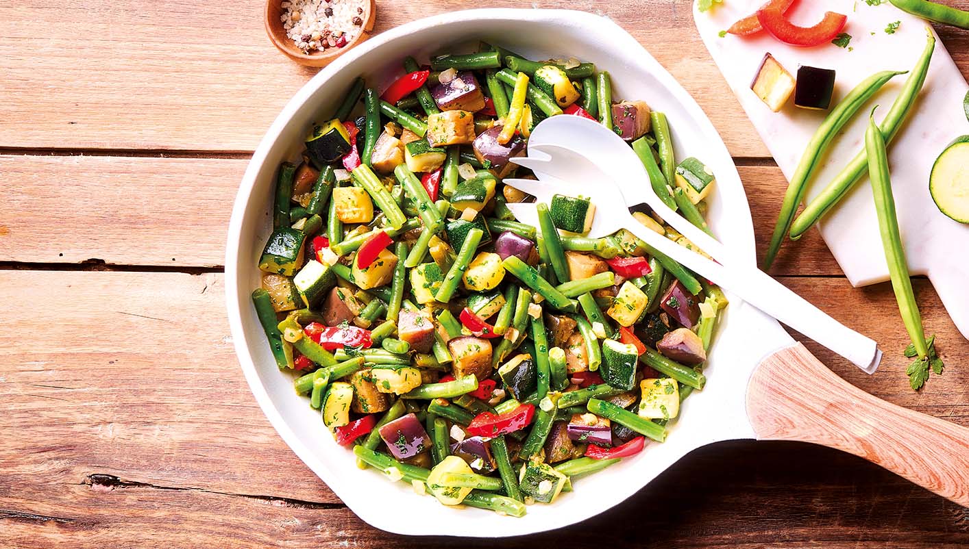 Poêlée cuisinée à la méridionale