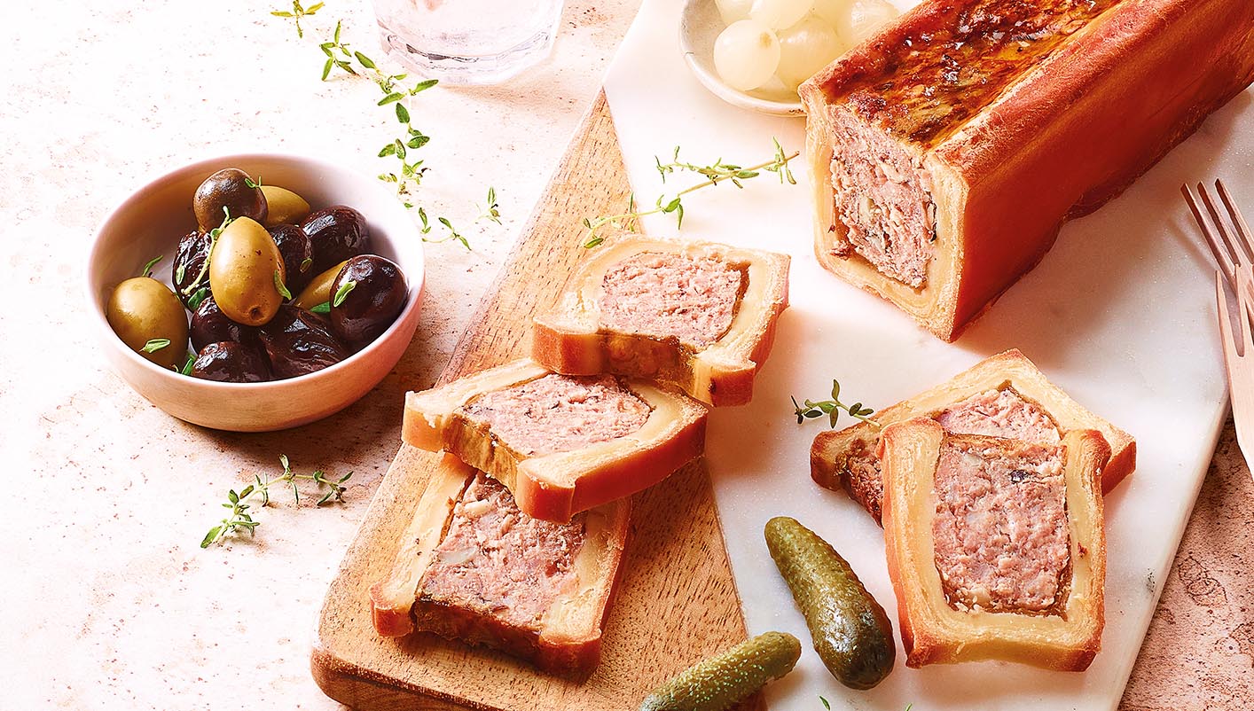 Mini pâté en croûte canard