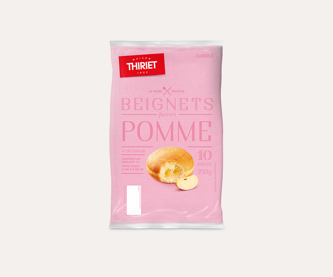 10 Beignets fourrés pomme