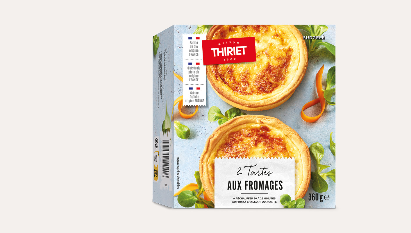 2 Tartes aux fromages