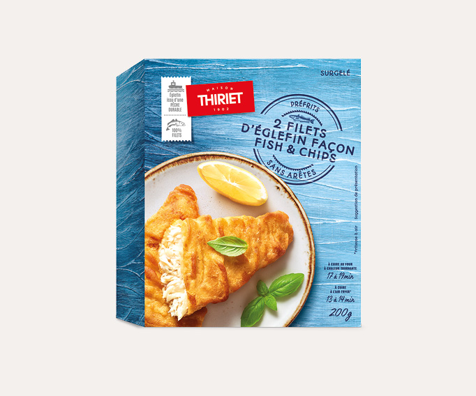 2 Filets d'églefin façon fish and chips La 2ème à -30%