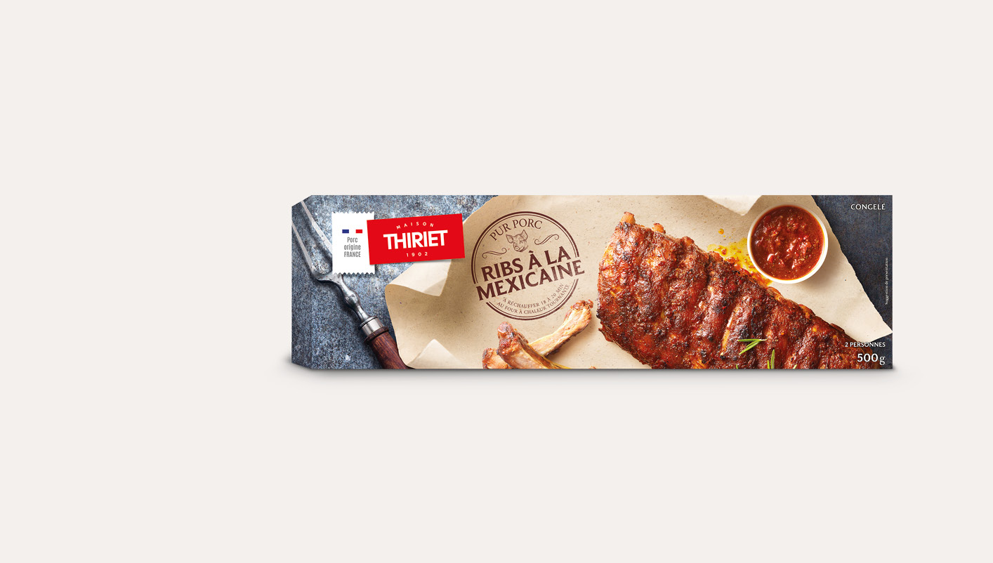 Ribs pur porc à la mexicaine