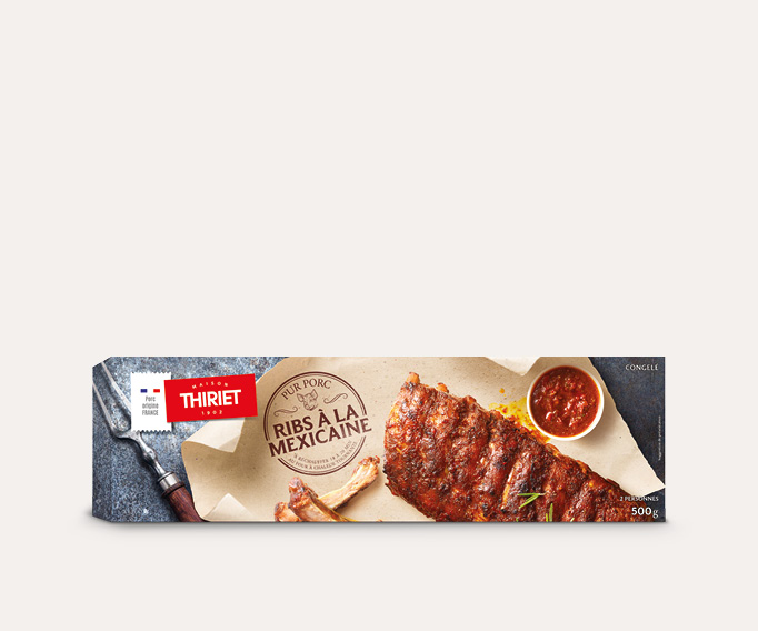 Ribs pur porc à la mexicaine