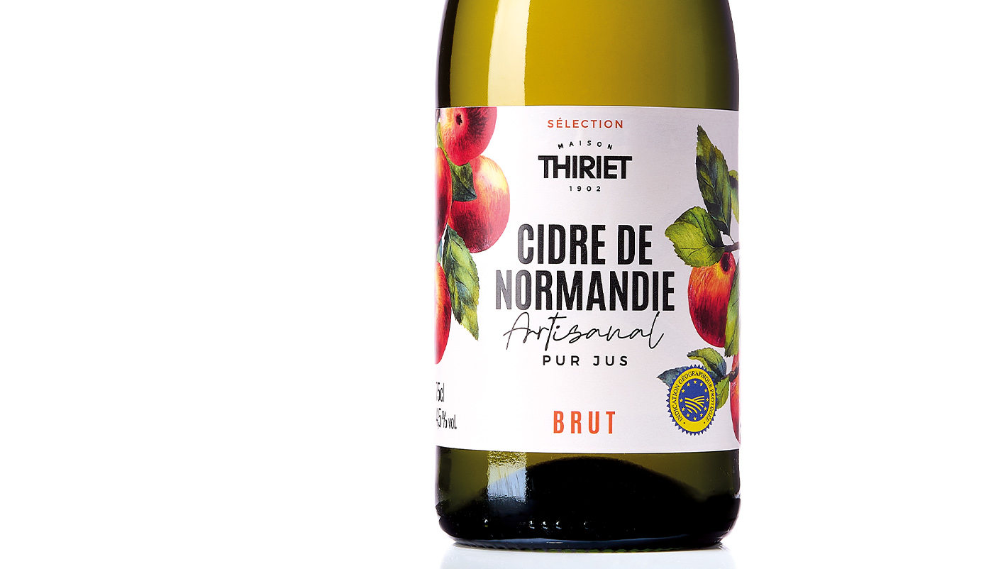 Cidre de Normandie artisanal brut - pur jus