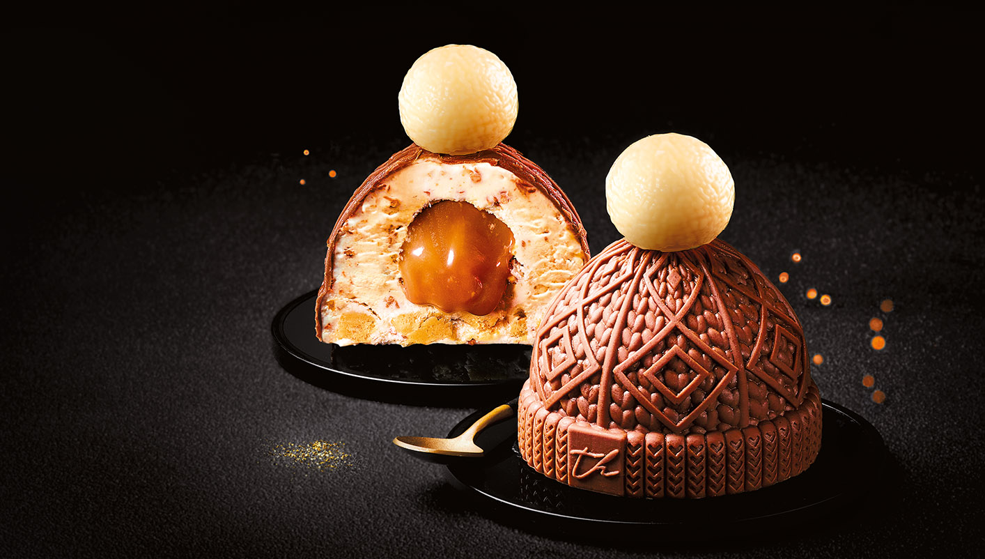 2 Mini bonnets glacés