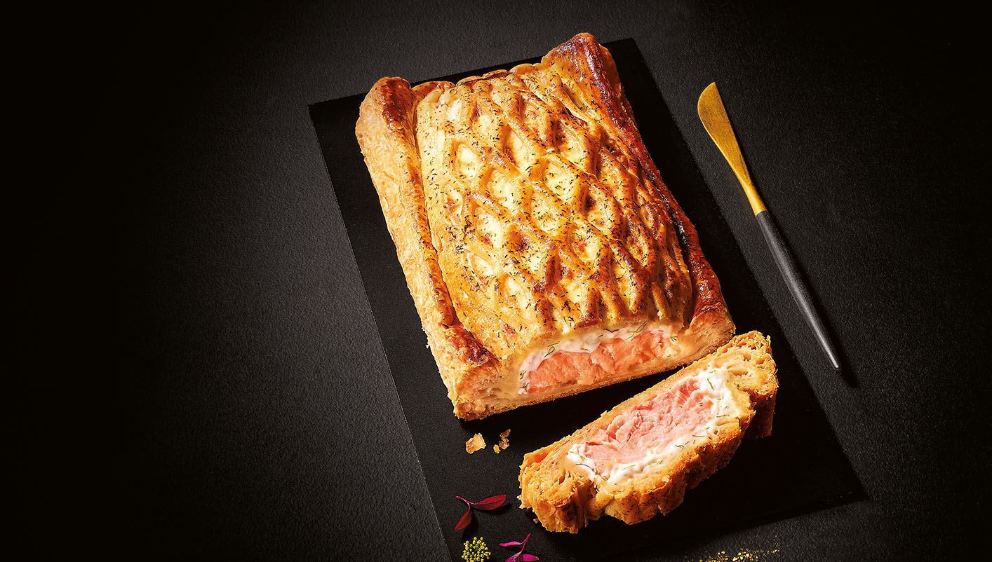 Feuilleté au saumon