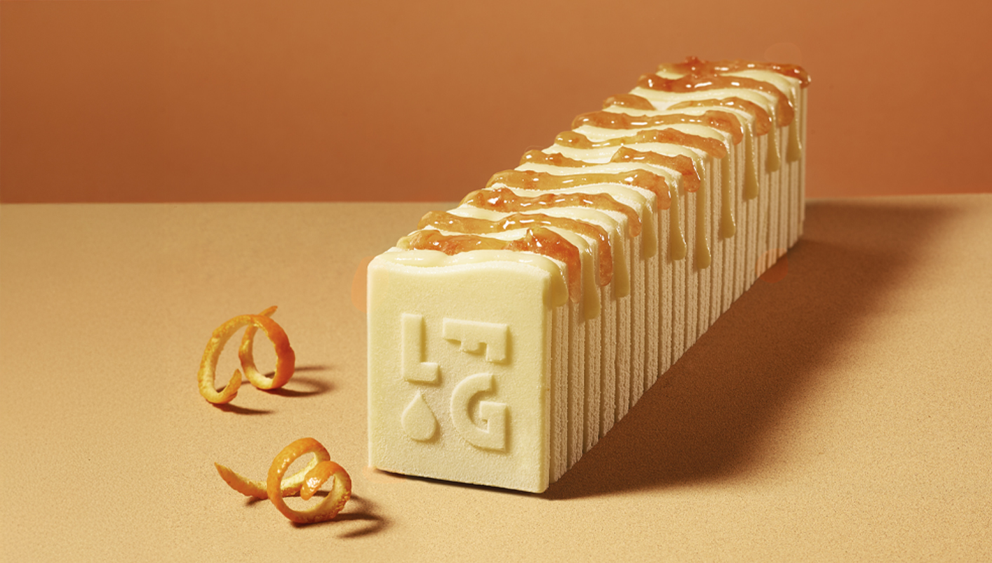 En Barre ! Orange sanguine - Yaourt - Biscuit madeleine