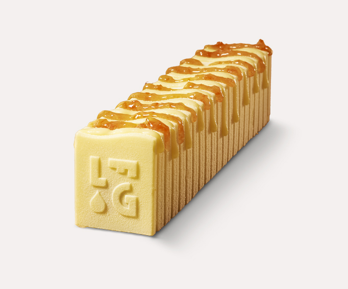 En Barre ! Orange sanguine - Yaourt - Biscuit madeleine