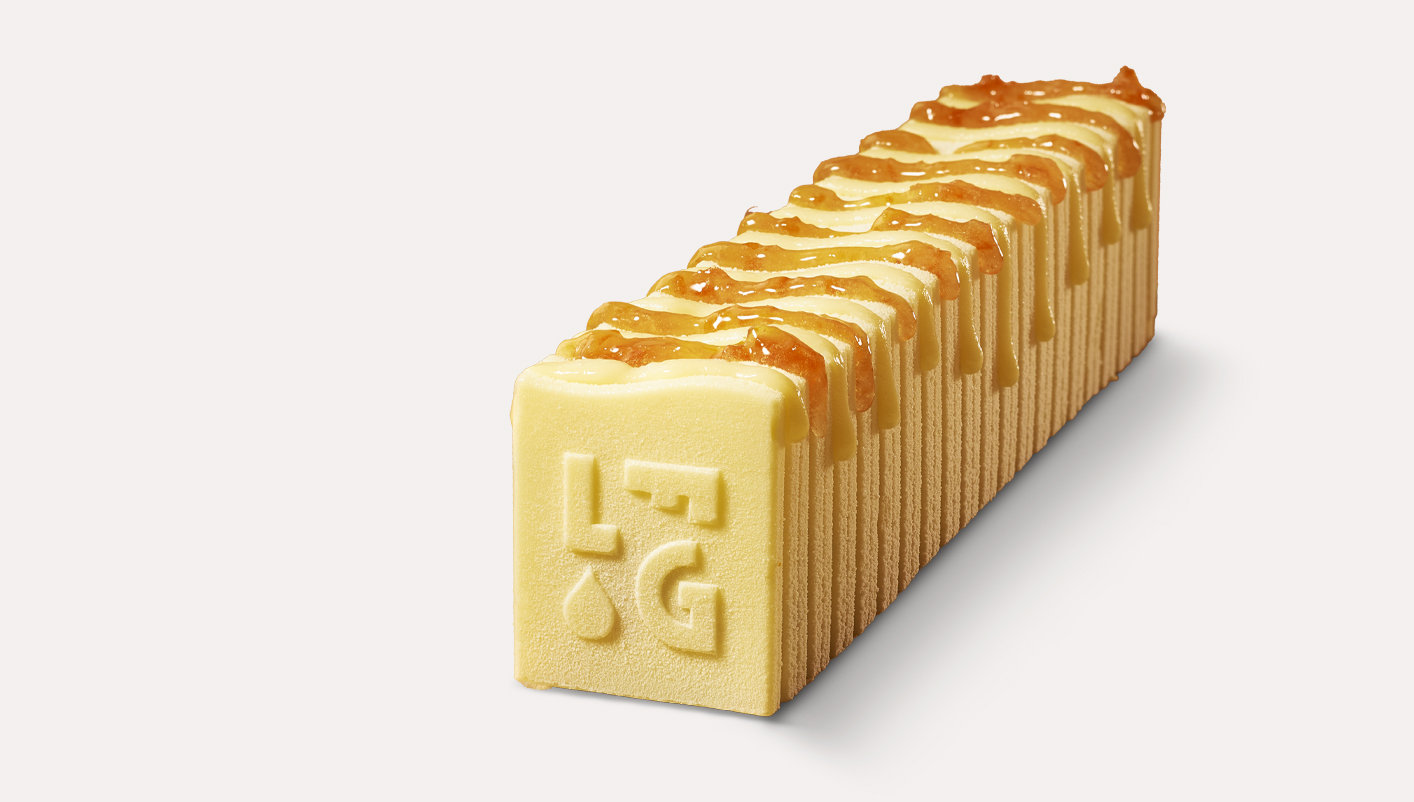 En Barre ! Orange sanguine - Yaourt - Biscuit madeleine