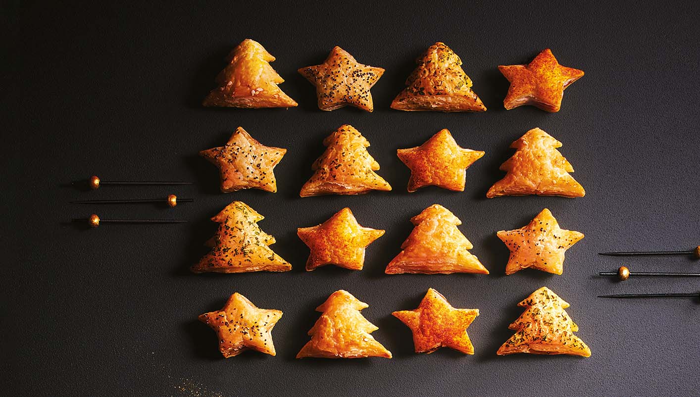 40 Feuilletés apéritifs de Noël