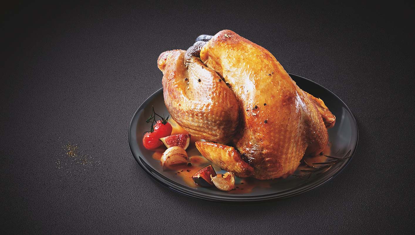 Chapon de pintade fermier label rouge