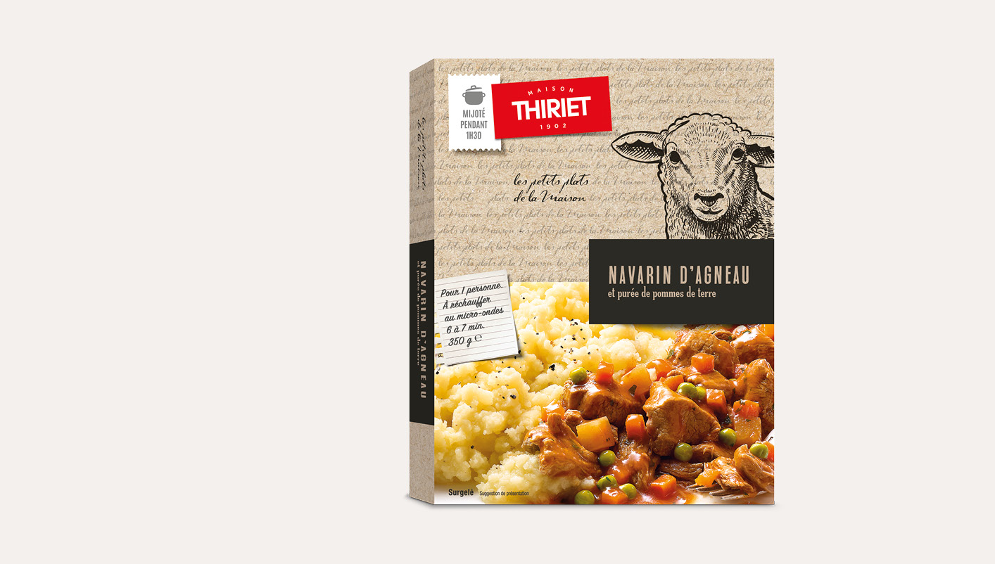 Navarin d'agneau et purée de pommes de terre