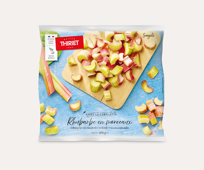 Rhubarbe en morceaux