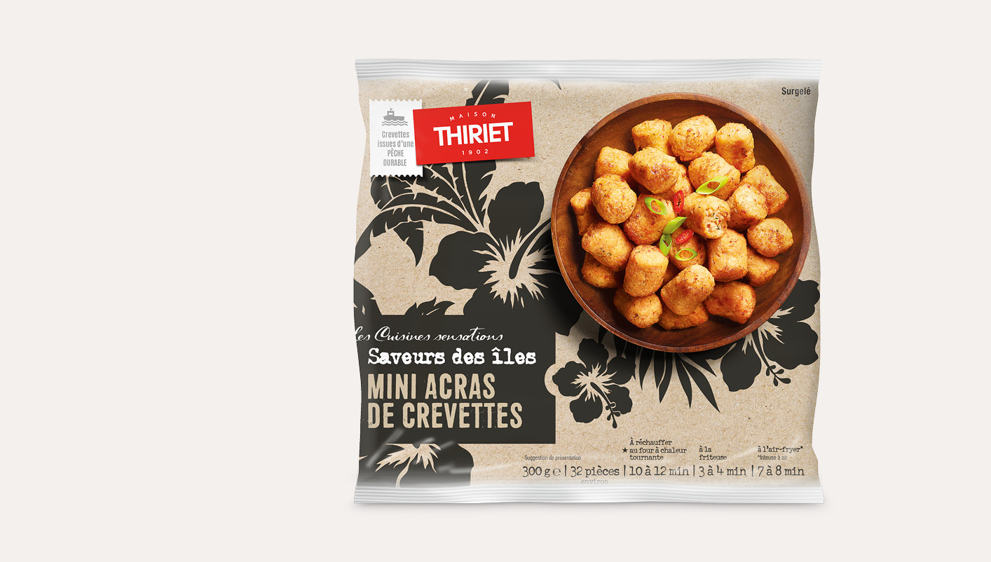 Mini acras de crevettes