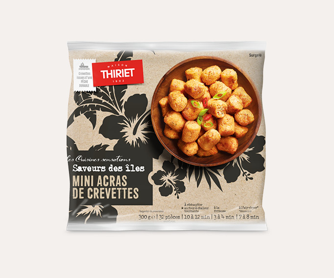 Mini acras de crevettes