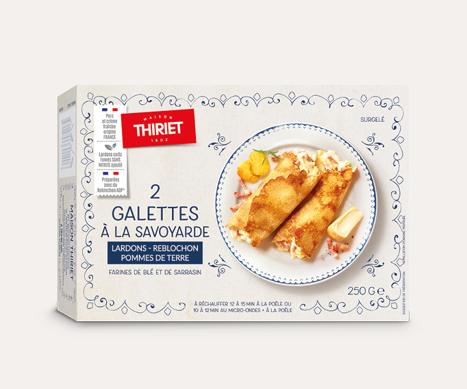 2 Galettes recette savoyarde La 2ème à -40%