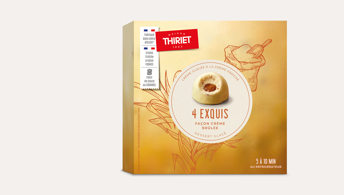 4 Exquis Façon crème brûlée