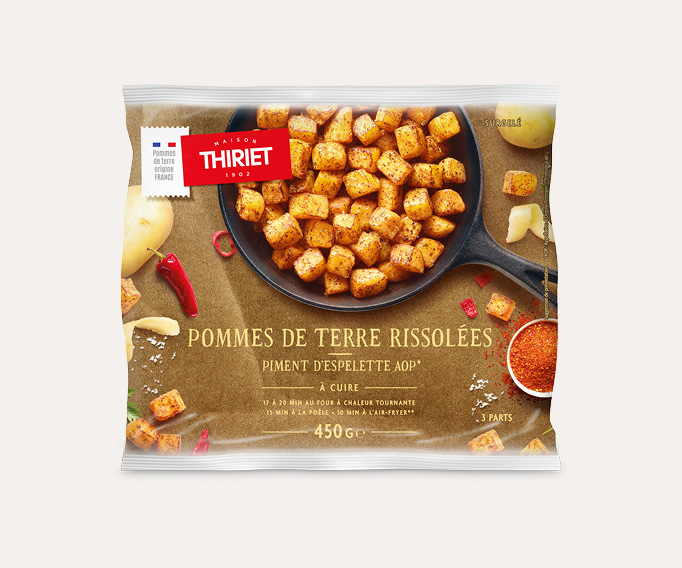 Pommes de terre rissolées piment d'Espelette AOP*