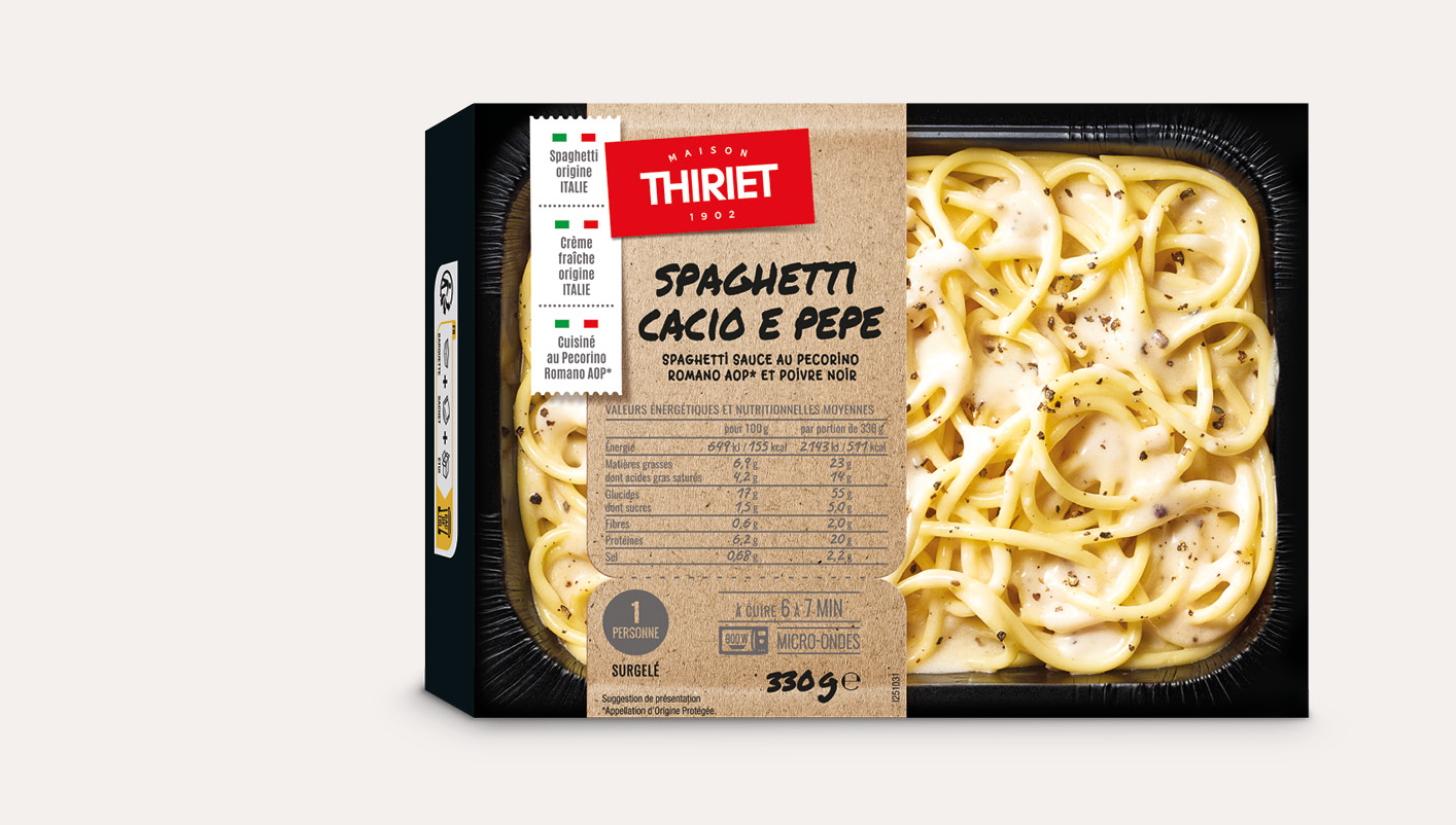 Spaghetti cacio e pepe