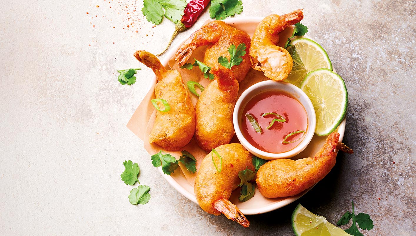 6 Beignets de crevette