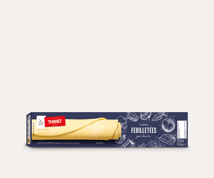 2 Pâtes feuilletées pur beurre