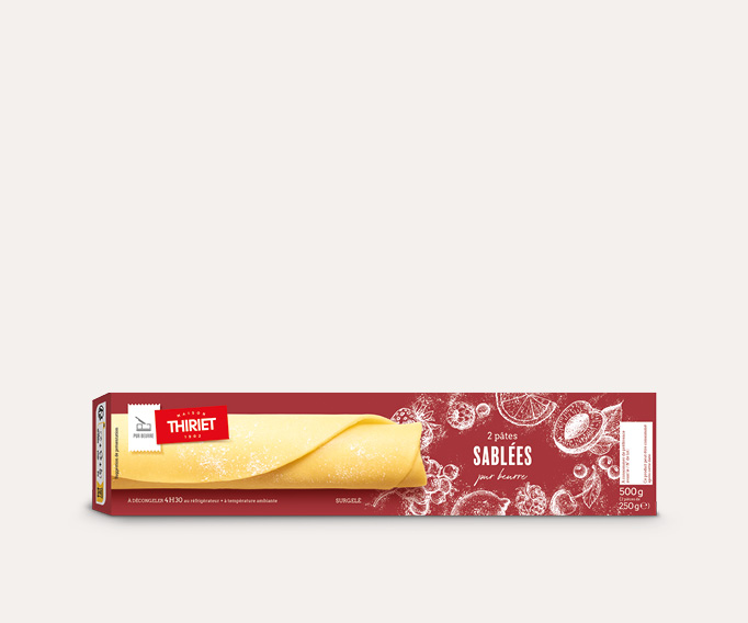 2 Pâtes sablées pur beurre