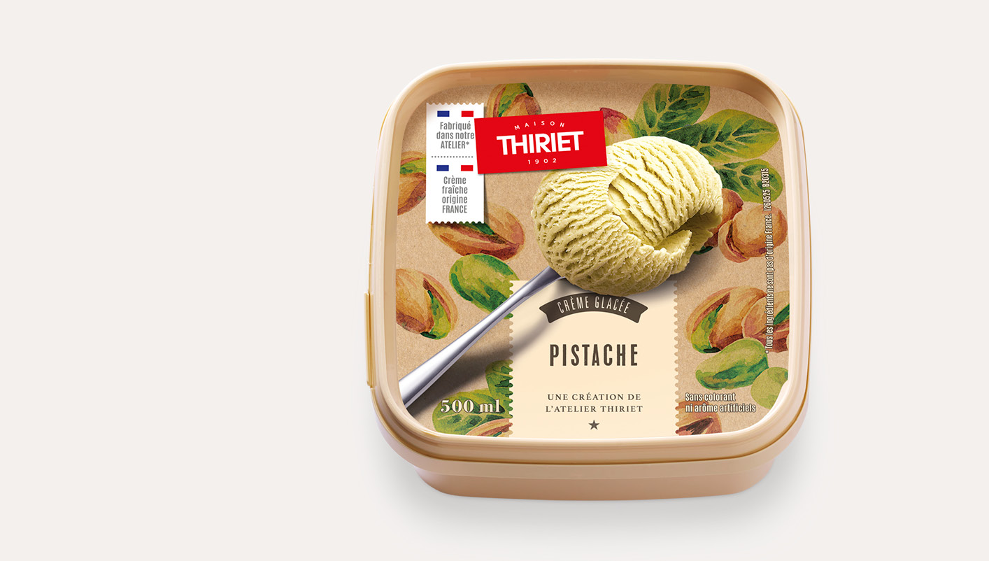 Crème glacée Pistache