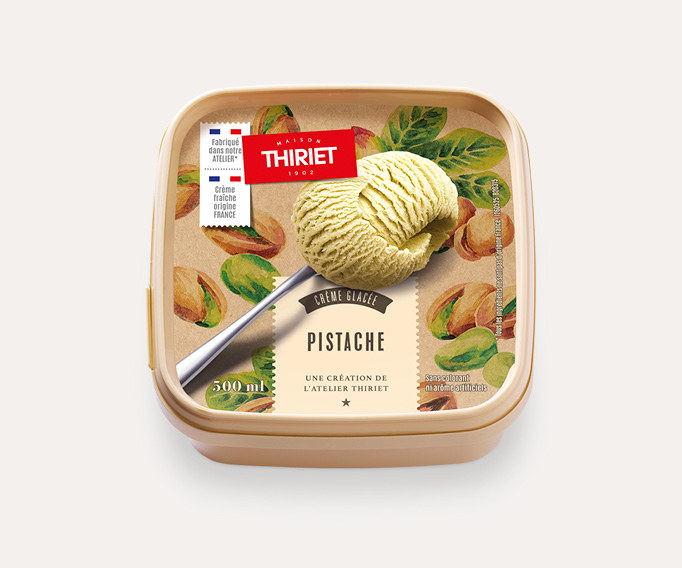 Crème glacée Pistache