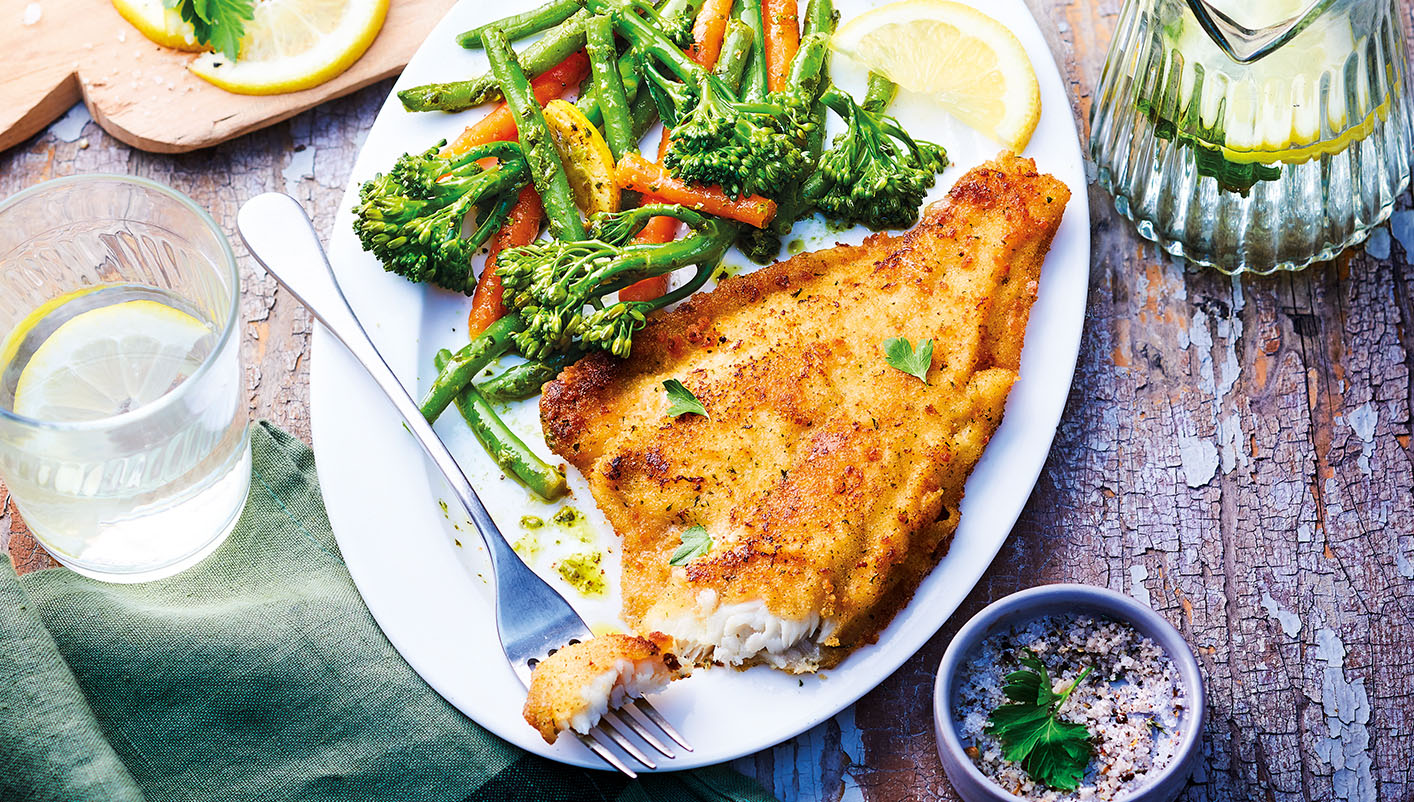Filets de limande meunière citron/persil