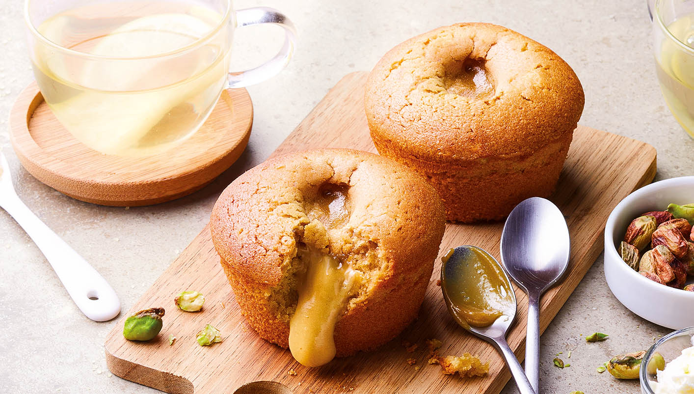 2 Moelleux à la pistache