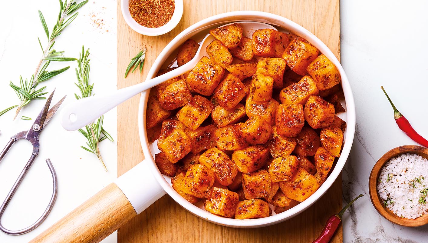 Pommes de terre rissolées piment d'Espelette AOP*