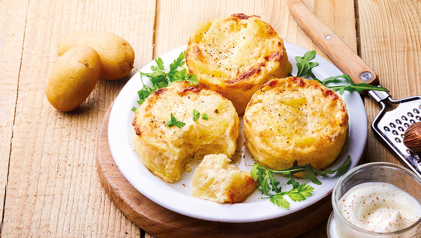 10 mini gratins dauphinois